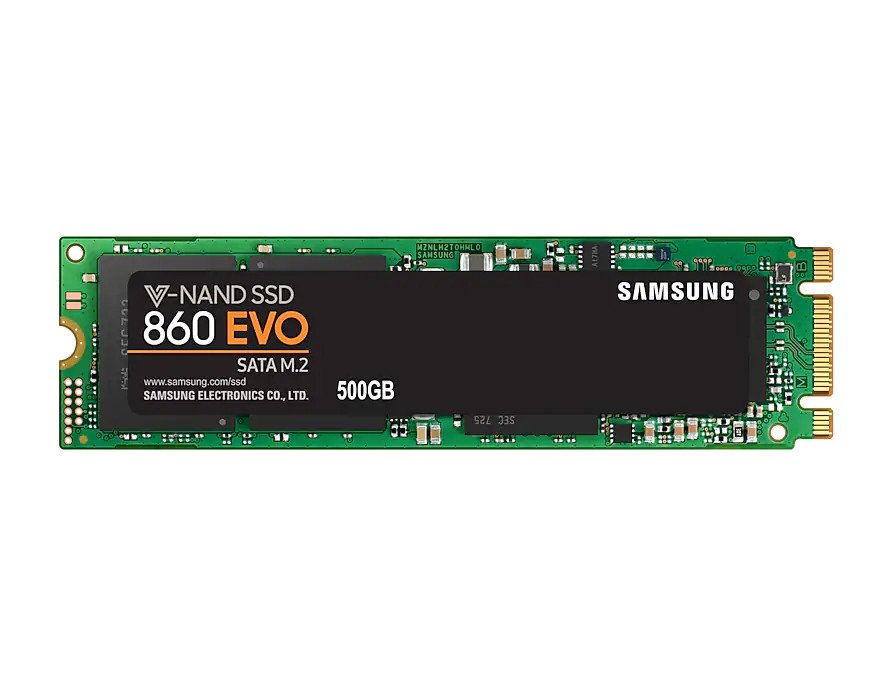  M.2 (2280) 500 Gb SATA-III SSD   SAMSUNG 860 EVO